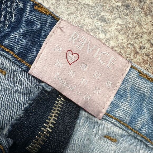 Revice Yin Yang Crop Jeans - Picture 4 of 5